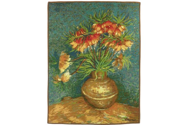 Gobelín Tapisserie Les fritillaires, Vincent Van Gogh